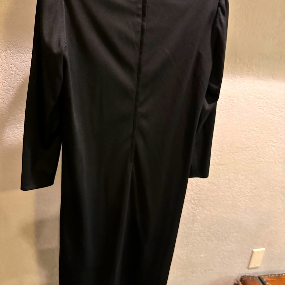 Vintage 1960s Black Coctail Dress